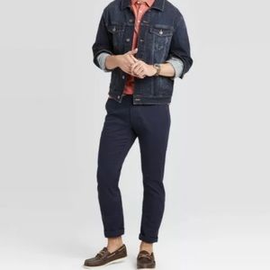 Goodfellow Slim Fit Chino Pants -Navy - Mens 32x32 -New